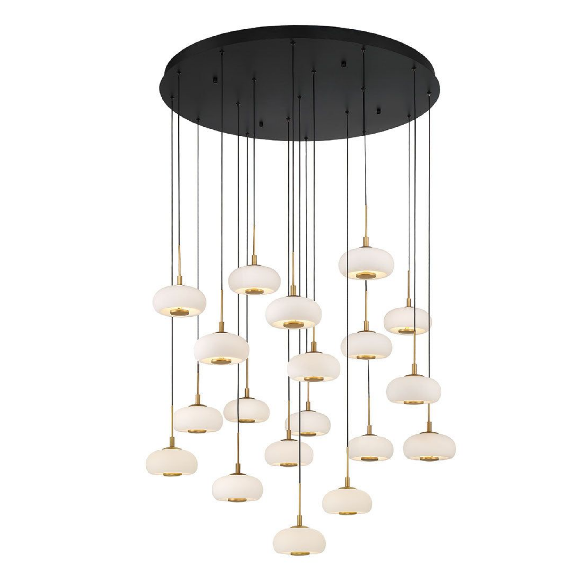 Adelfia Light Round LED Chandelier